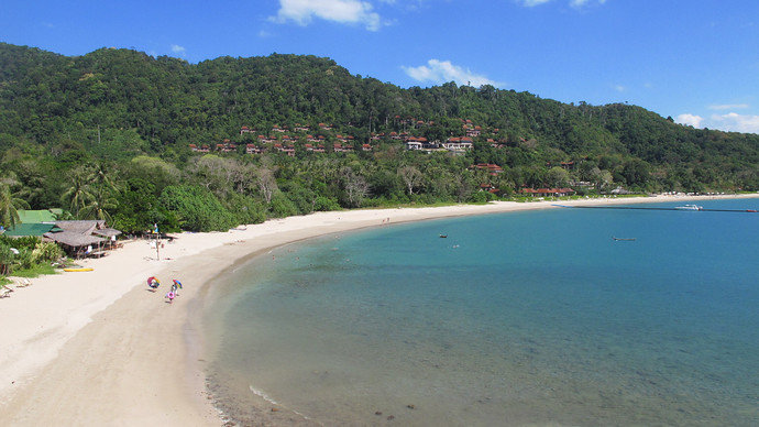 ساحل کانتیانگ کوه لانتا کرابی  Kantiang Beach – Koh Lanta
