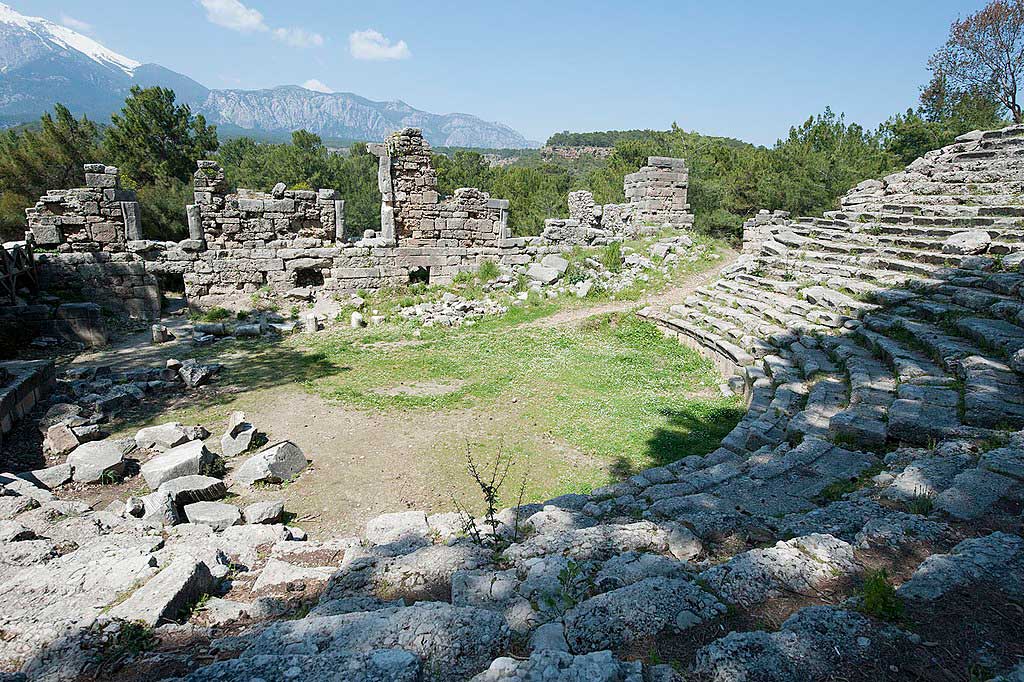 بندر باستانی فازلیس آنتالیا (Phaselis)