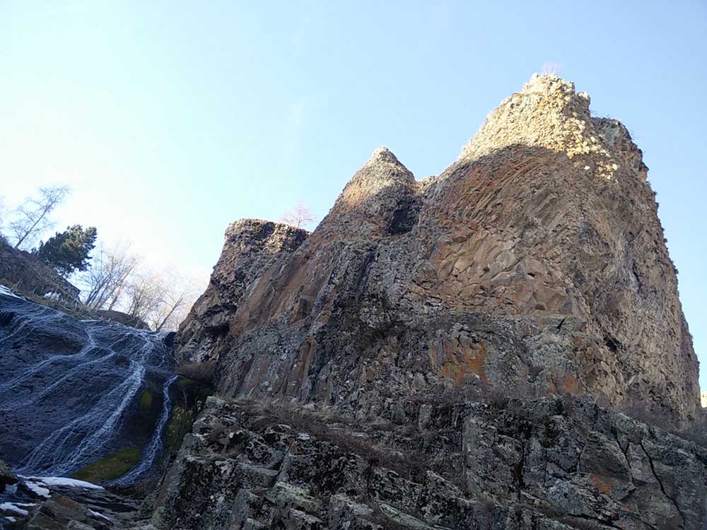 آبشار جرموک ارمنستان(موهای پری دریایی)