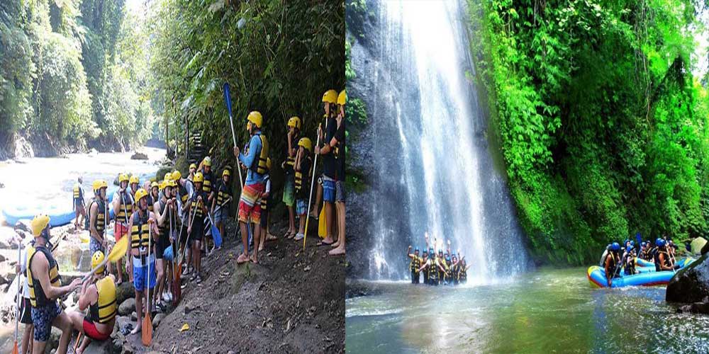 ماجراجویی قایقرانی در رودخانه آیونگ بالی