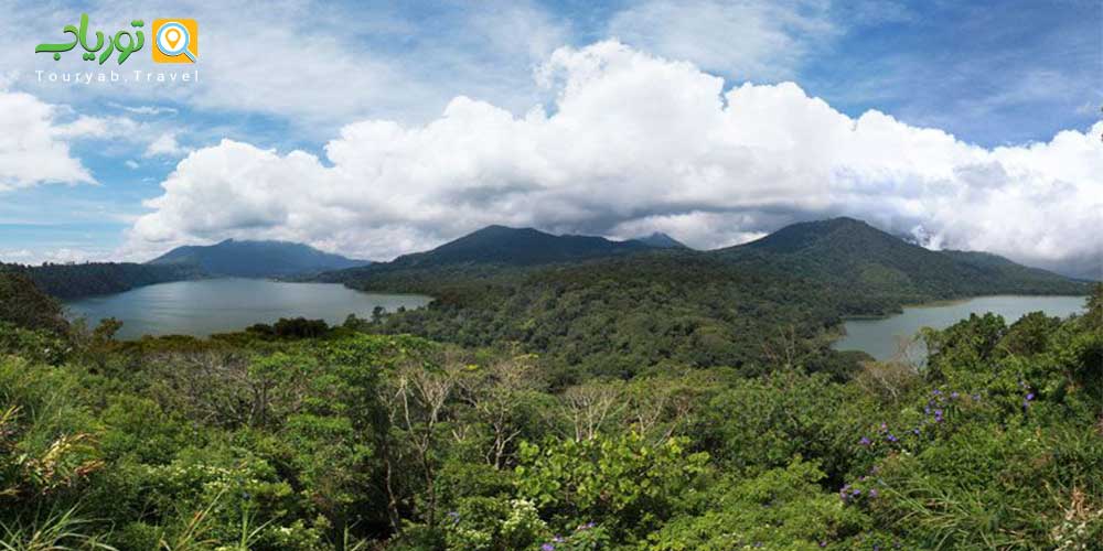 دریاچه های دوقلوی بالی(Bali Twin lake)