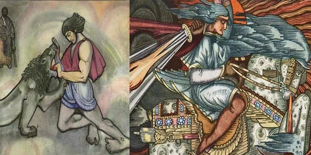 افسانه Sposuntsi Davit epos(حماسه ملی ارمنی)