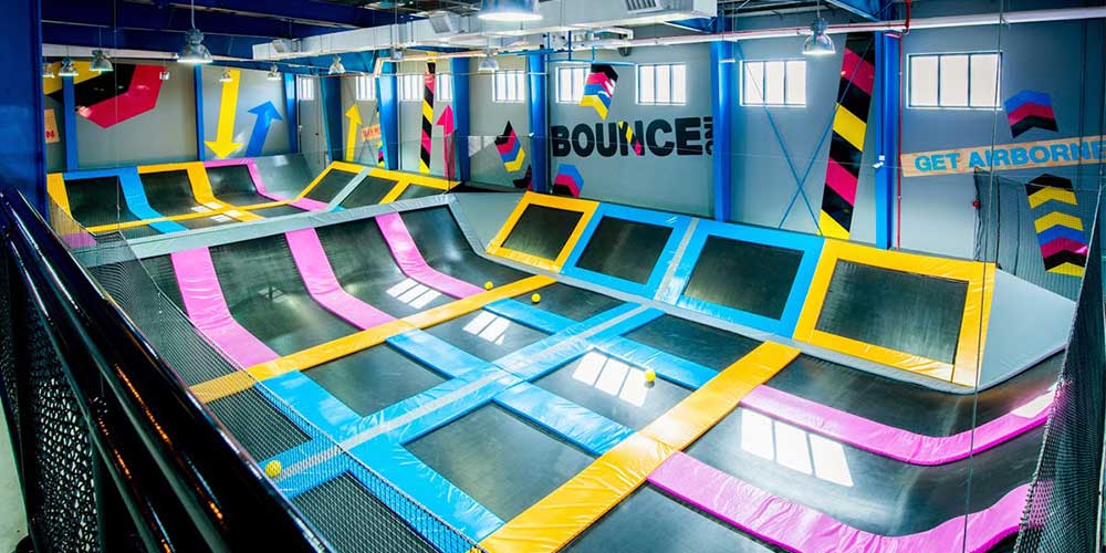 بونس دبی(Bounce Dubai) ایروبیک های هوایی