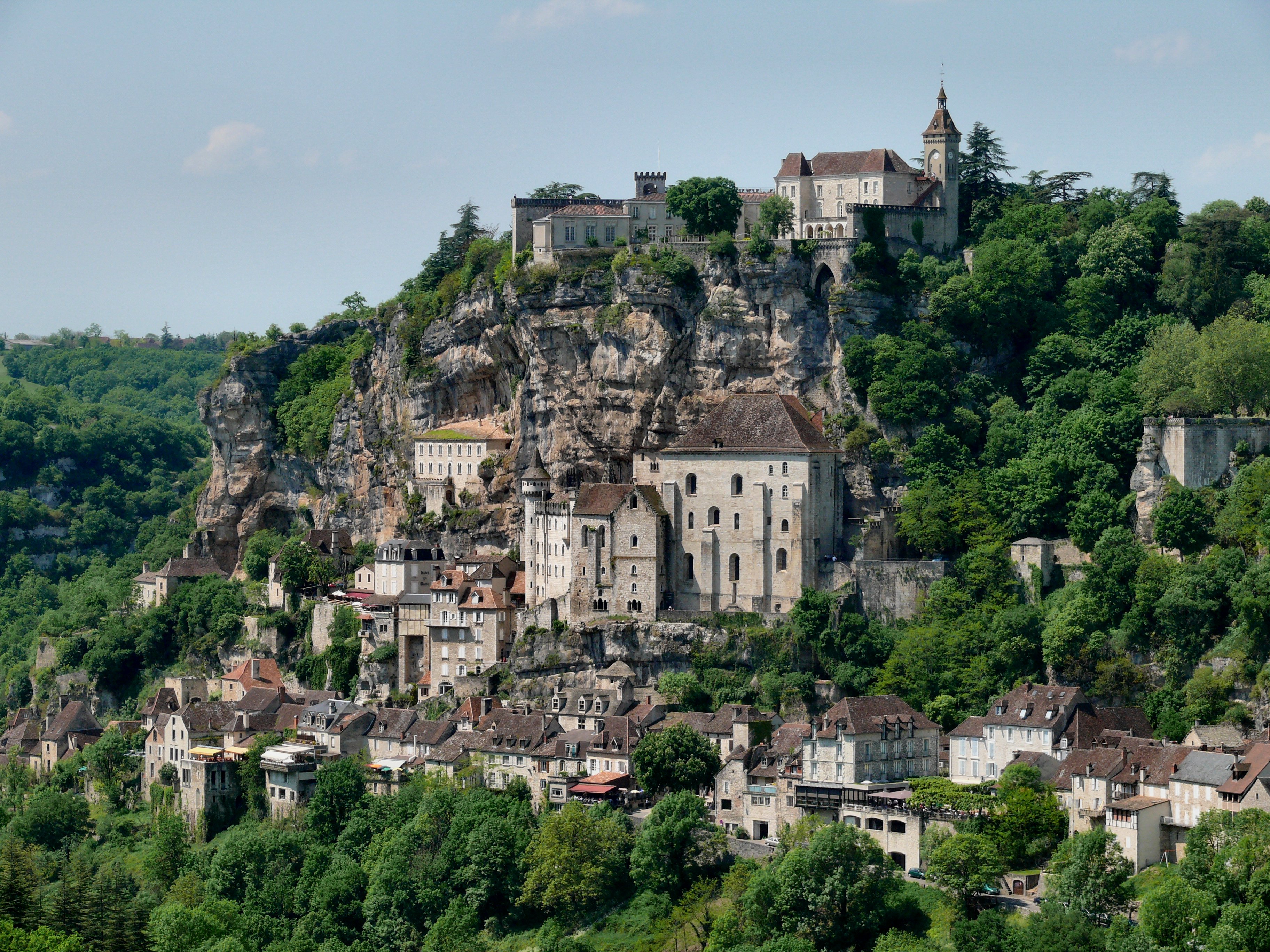 دهکده روکامادور فرانسه (دهکده عمودی!)