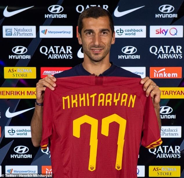 شماره 1 هنریک مخیتاریان (Henrikh Mkhitaryan)