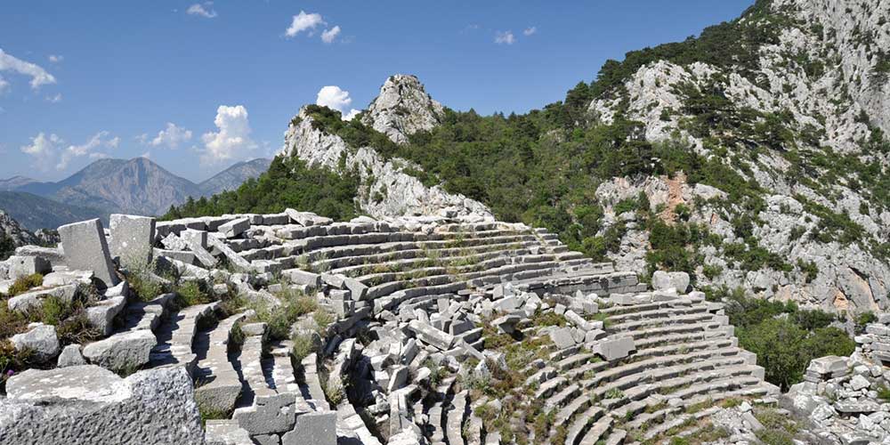 شهر قدیمی ترمسوس Termessos آنتالیا