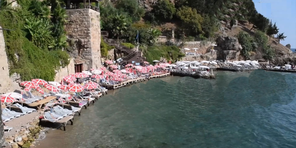 ساحل مرمرلی آنتالیا Mermerli Beach