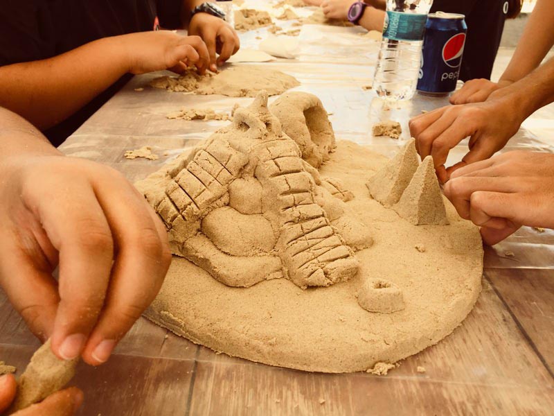 سند لند آنتالیا(مجسمه سازی ماسه ای)