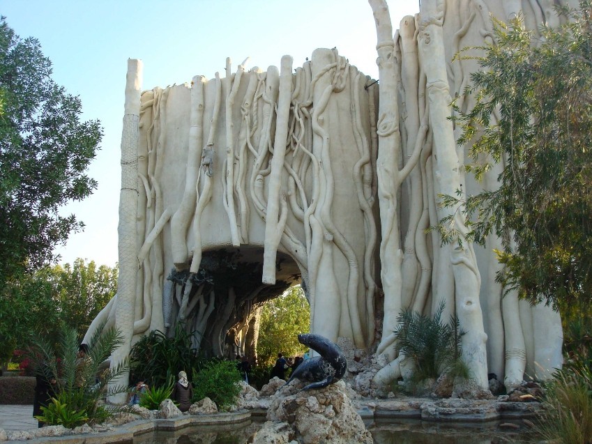 باغ پرندگان جزیره کیش(زیبایی‌ جزیره)