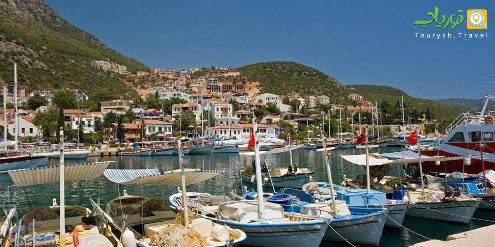 شهر ساحلی کاس آنتالیا(kas antalya)
