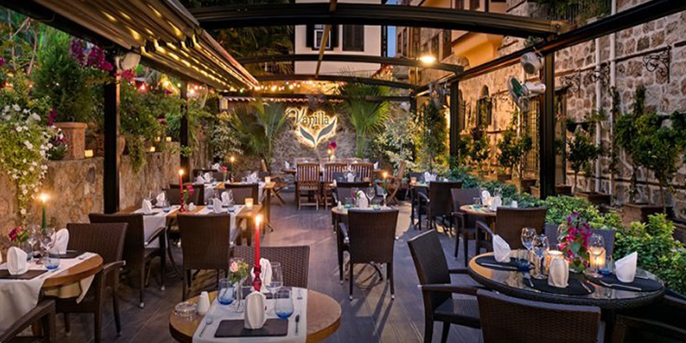 بهترین رستوران آنتالیا(رستوران وانیلا لانگه Vanilla Lounge)