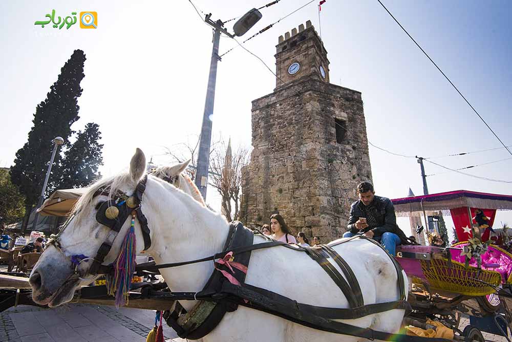 شهر قدیمی کالیچی آنتالیا ترکیه (kaleiçi old city)