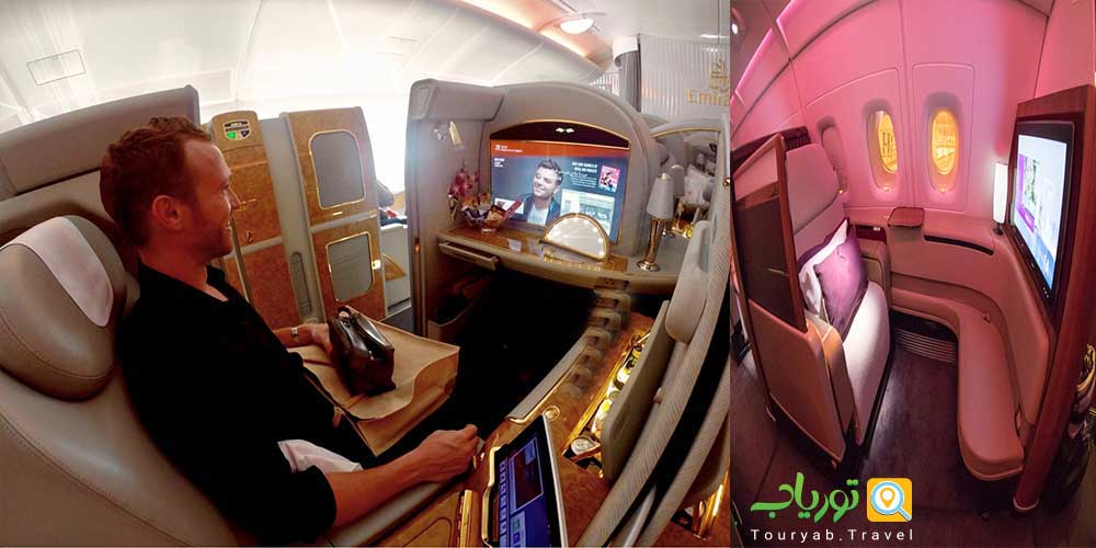 بررسی پرواز A380 امارات