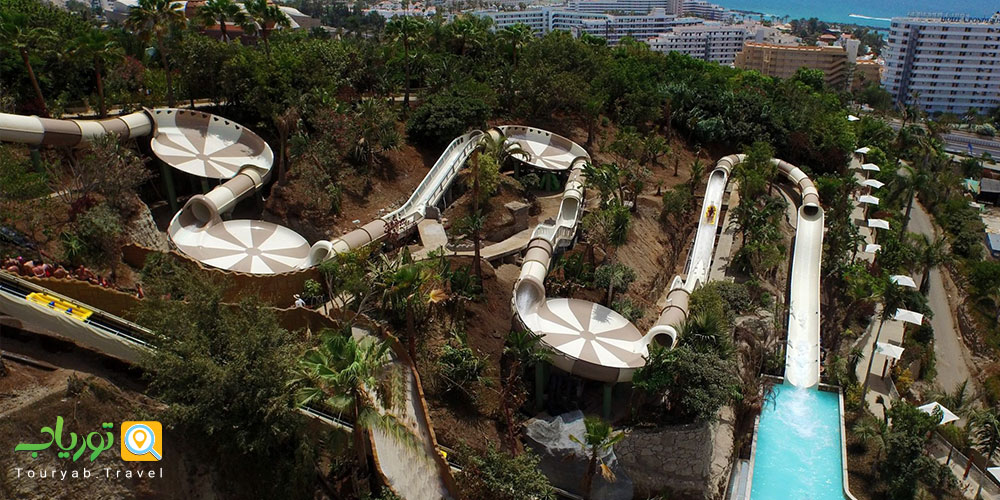 پارک آبی سیام اسپانیا(Siam Park)پادشاهی آبی جزایر قناری