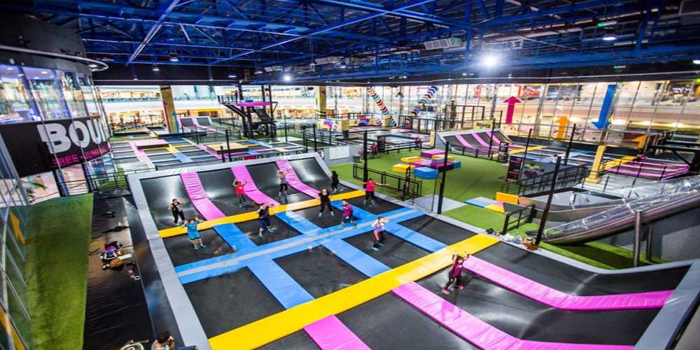 بونس دبی(Bounce Dubai) ایروبیک های هوایی