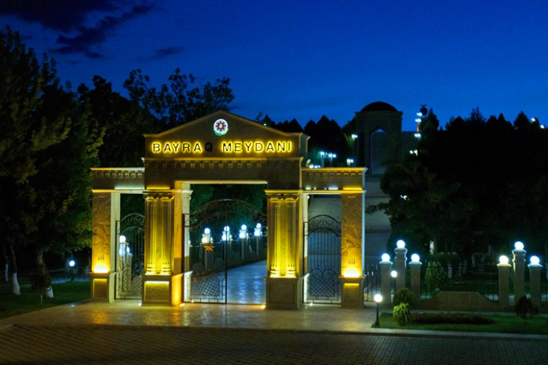 میدان پرچم ملی باکو (نمادی جدید از آذربایجان)