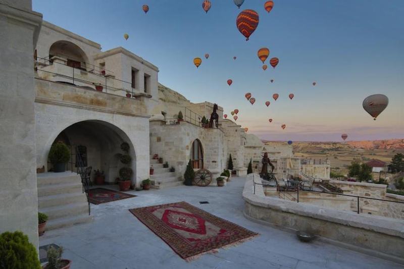 10 هتل زیبای غار در کاپادوکیا