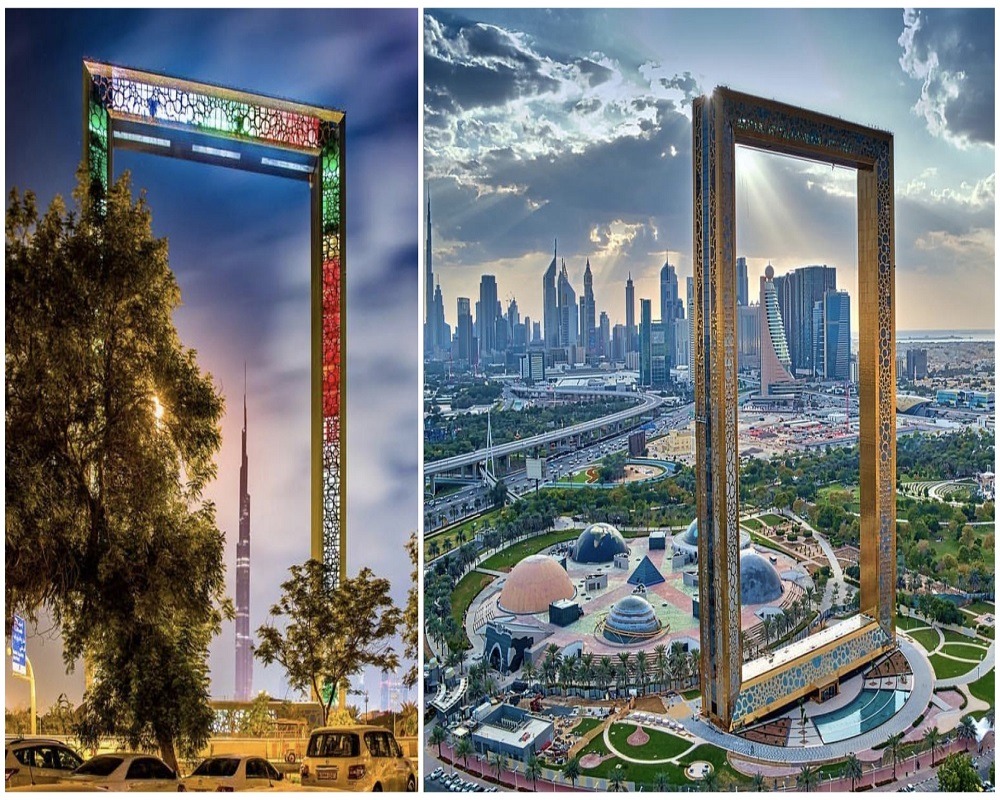 قاب دبی امارات (DUBAI FRAME)