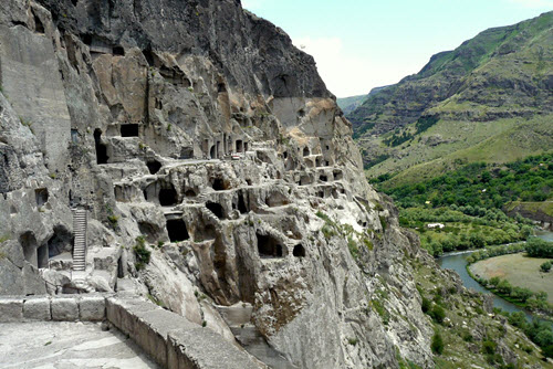 سفرنامه گرجستان - شهر سنگی اوپلیستیخه