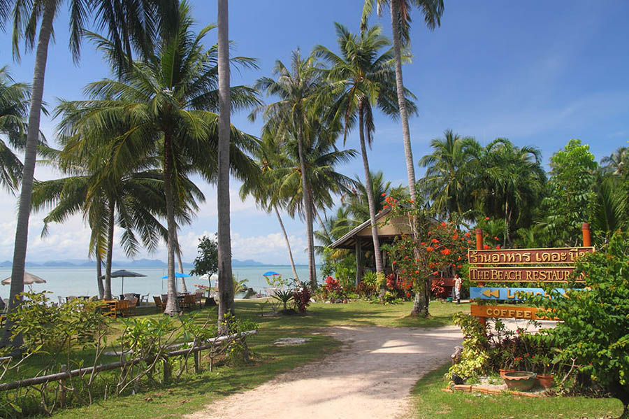 روستای ماهیگیری و ساحل تونگ کروت سامویی Thong Krut Fisherman's Village